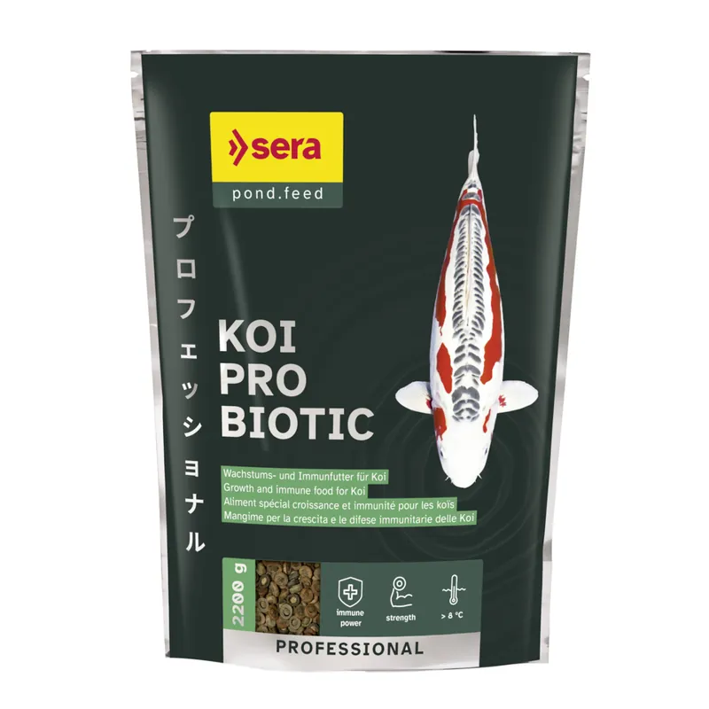 Beliebt sera Koi Professional Probiotic 2,2 kg -Wachstums- und Immunfutter-